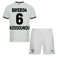 Dětský fotbalový dres Bayer Leverkusen Odilon Kossounou #6 2023-24 Venkovní Krátký Rukáv (+ trenýrky)